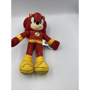 New Sonic the Hedgehog x DC Comics Sonic The Flash 9" Plush Jakks Pacific